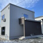 キッチンが家の中心の家　岩見沢市