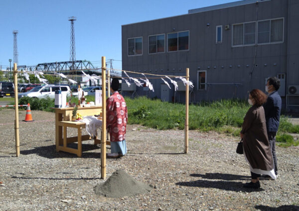 1条西　地鎮祭