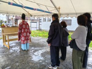 岩見沢市S様邸地鎮祭
