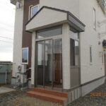 玄関風除室取付け