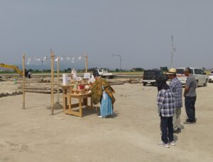 岩見沢A様邸地鎮祭