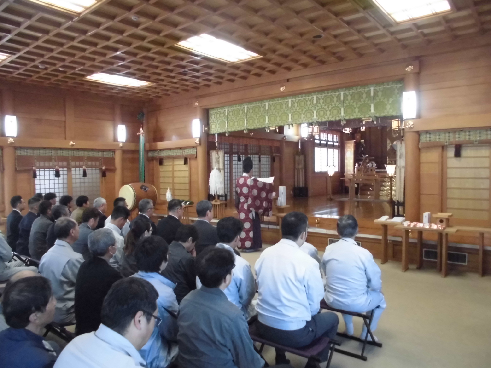 山本建業の安全祈願祭と安全大会