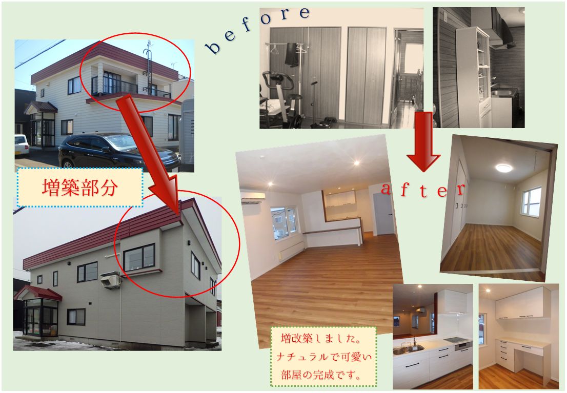 リフォーム工事ブログ更新！増改築工事